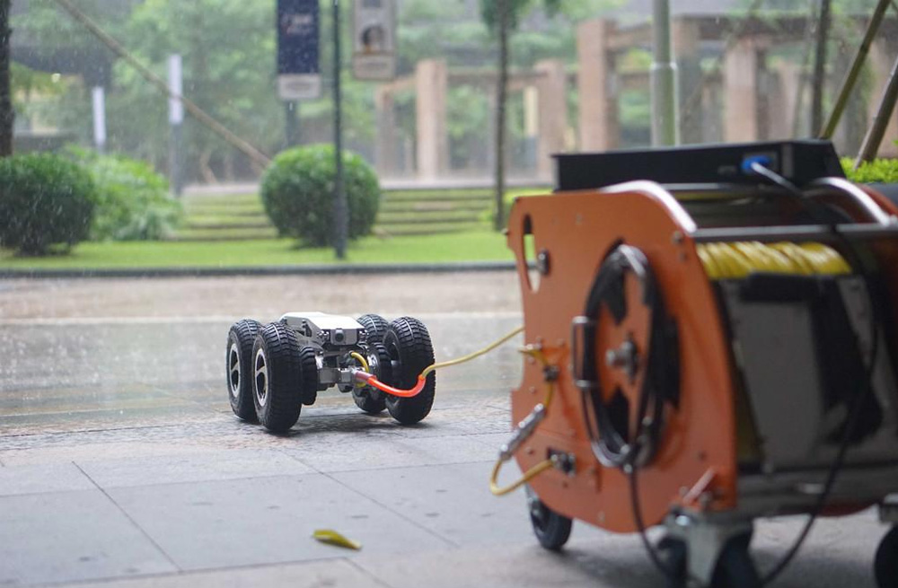 285三牌楼管道检测机器人