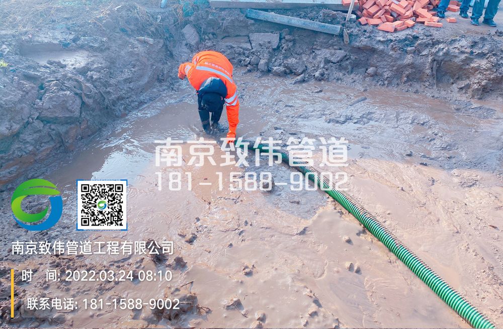 363三牌楼工地泥浆清理